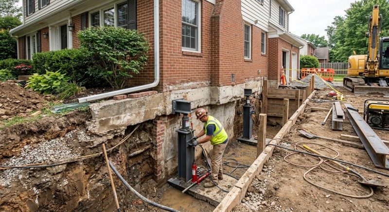 Underpinning Repair in Hartford, CT